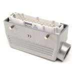 EBM24FU10 Emas ENCHUFE INDUSTRIAL DE 24 PINES CAMPANA MACHO