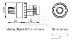 BPR05K EMAS POTENCIOMETRO 05K Ohm - Imagen 2