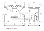 EBM10PD14 EMAS CONECTOR INDUSTRIAL DE 10 PINES HEMBRA VISIBLE - Imagen 2