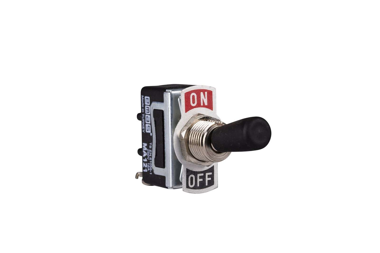 MA121 (1) MA121 INTERRUPTOR DE CODILLO ON OFF DE 2 pines - Imagen 1