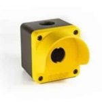 M1CBOS Emas CAJA BOTONERA DE 1 ORIFICIO IP67 AMARILLO/GRIS